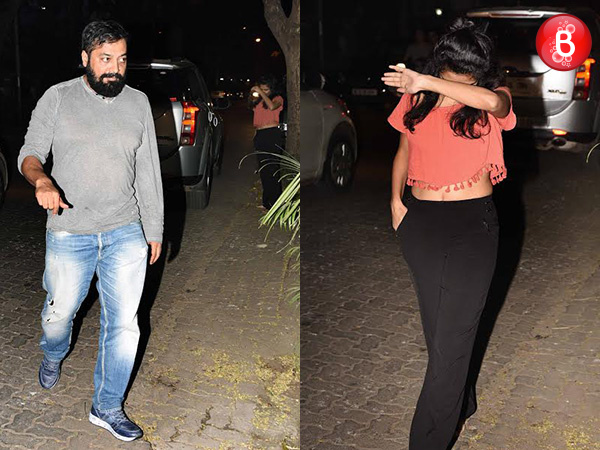 Who is that mystery girl with Anurag Kashyap at Vikas Bahl's Diwali party?