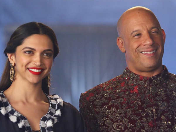 Deepika Padukone and Vin Diesel wishing Diwali in Hindi