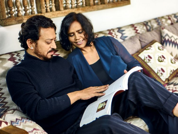 Irrfan khan and Sutapa Sikder