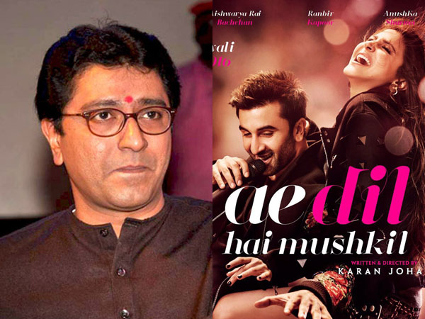 Raj Thackeray and Ae Dil Hai Mushkil