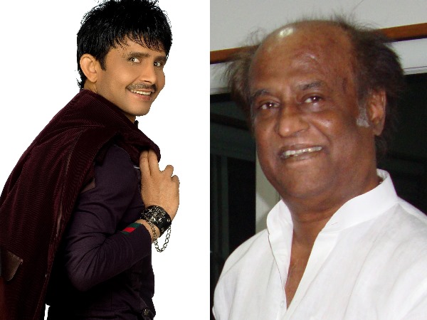 KRK and Rajinikanth
