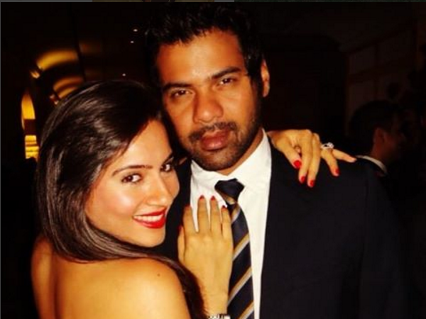 Shabir Ahluwalia and wife