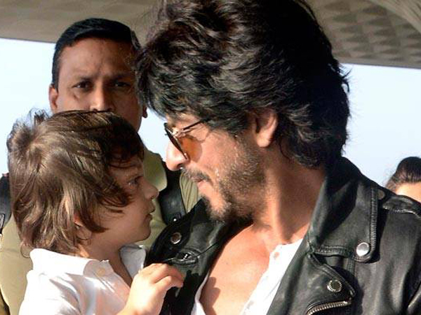Shah Rukh Khan and Abram