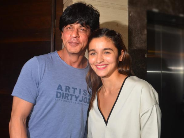 Shah Rukh Khan and Alia Bhatt