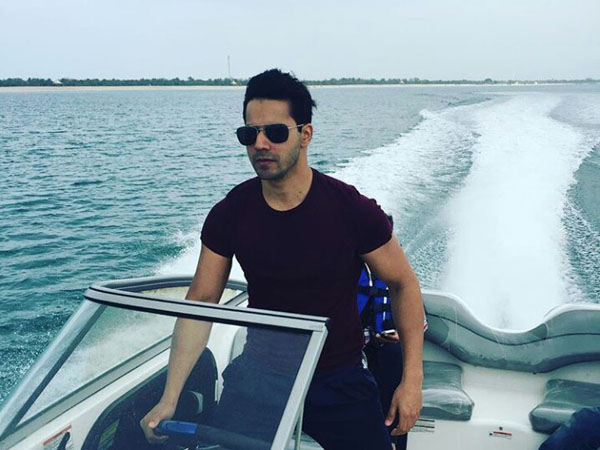 Varun Dhawan in Singapore