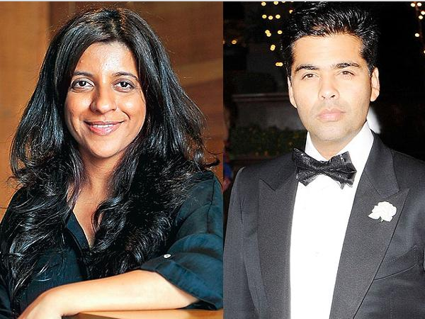 Zoya Akhtar, karan johar