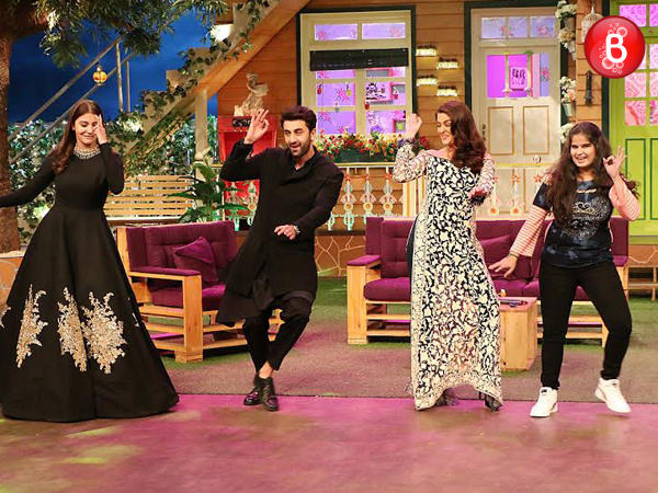 Aishwarya Rai's 'Kajra Re' with Ranbir Kapoor and Anushka Sharma on Kapil Sharma’s show