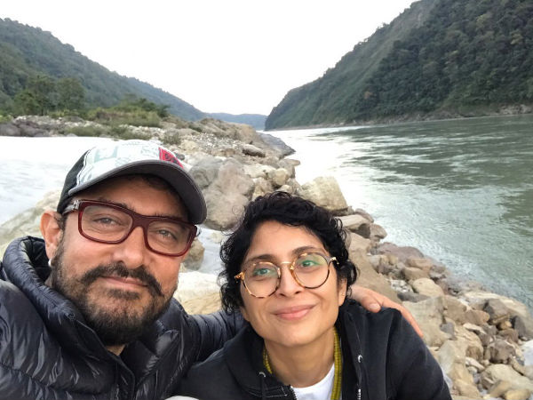 Aamir Khan rings in wife Kiran Rao's birthday with an exotic backdrop!