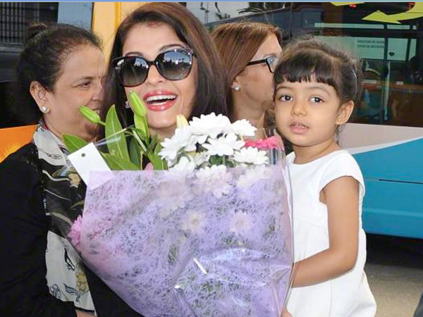 Sweet! Aaradhya was all smiles on her mother Aishwarya Rai Bachchan's birthday