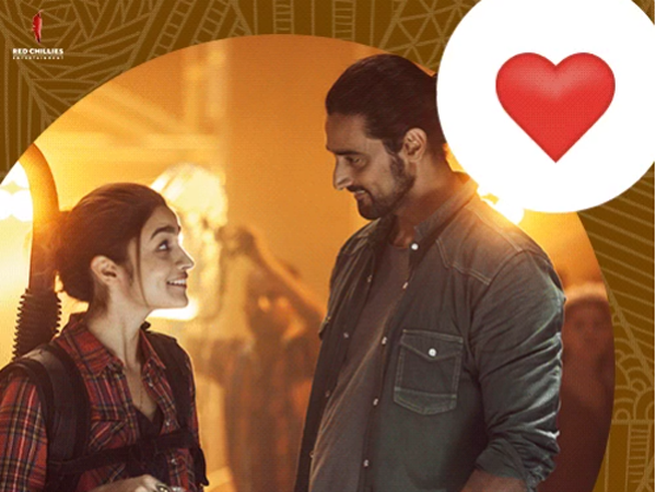 Alia Bhatt and Kunal Kapoor in Dear Zindagi