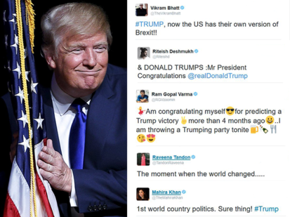 Bollywood Celebs React To Donald Trump’s Victory In The US Presidential ...