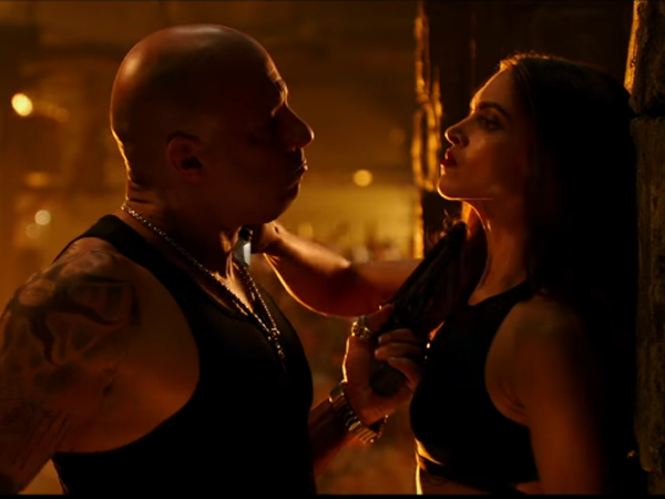 Deepika Padukone and Vin Diesel