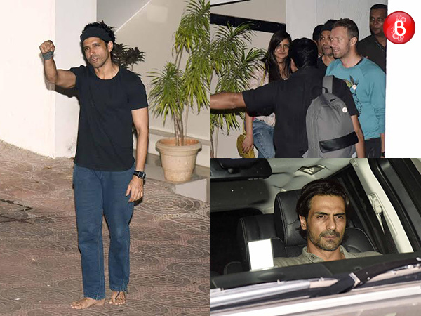 PICS: Farhan Akhtar parties with Chris Martin and B-Town friends at his new house!