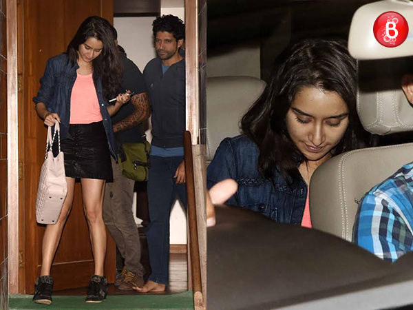 PICS: Farhan Akhtar sees off Shraddha Kapoor as she takes a leave from ...