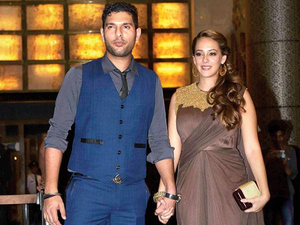 Hazel Keech, Yuvraj Singh