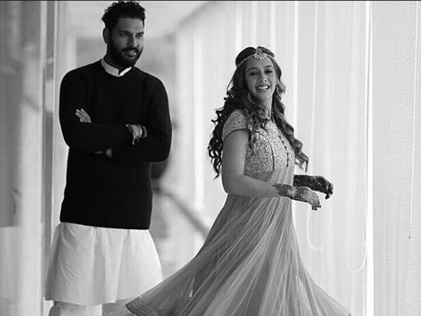 Hazel keech and Yuvraj Singh