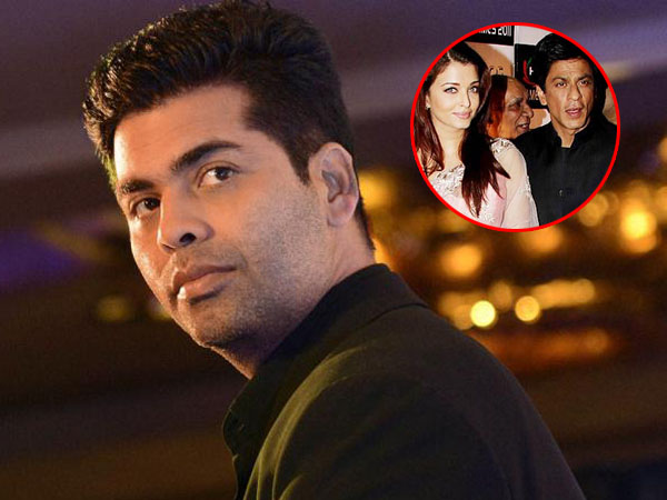 Shah Rukh khan and Aishwarya Rai Bachchan in Karan Johar film