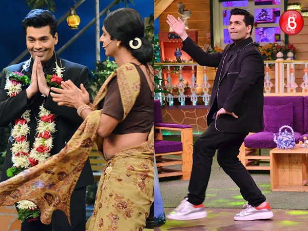 PICS: Karan Johar's funny acts on 'The Kapil Sharma Show' will leave you in splits!