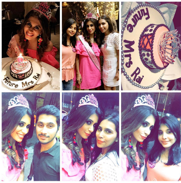 Kishwer Merchantt's bachelor party