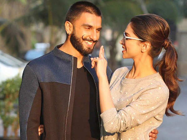 Ranveer Singh and Deepika Padukone in Padukone