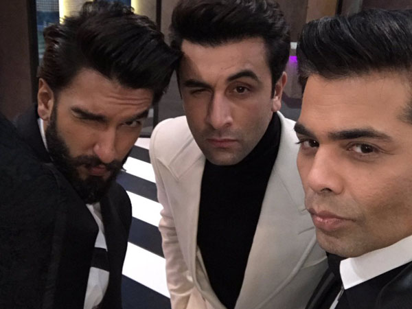 Ranbir Kapoor and Ranveer Singh in Koffee With Karan