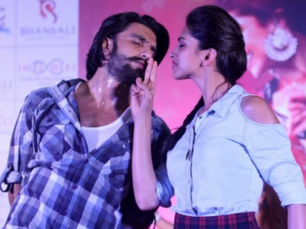 Ranveer Singh and Deepika Padukone