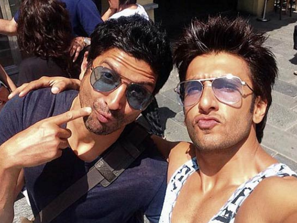 Ranveer Singh and Farhan Akhtar
