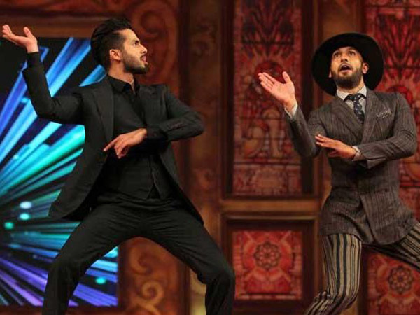Ranveer Singh and shahid kapoor