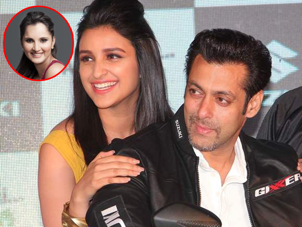 Salman Khan, Parineeti Chopra dance at the sangeet of Sania Mirza's sister