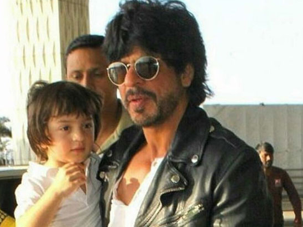 Shah Rukh Khan and AbRam