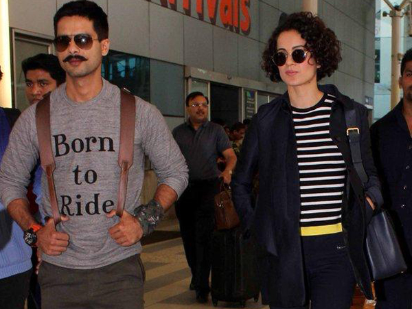 Shahid Kapoor and Kangana Ranaut