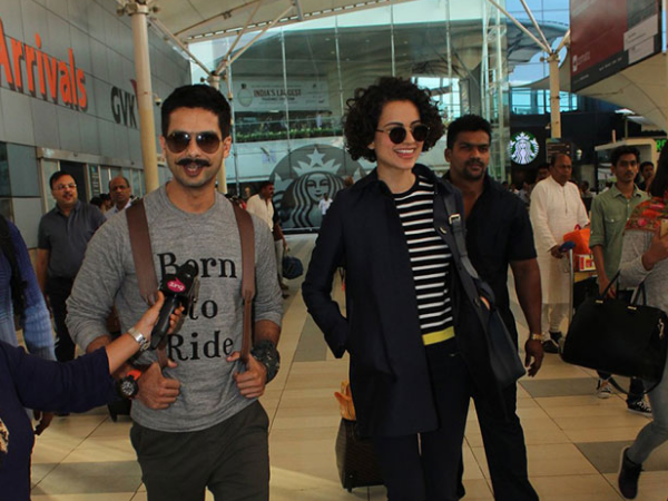 Shahid Kapoor and Kangana Ranaut