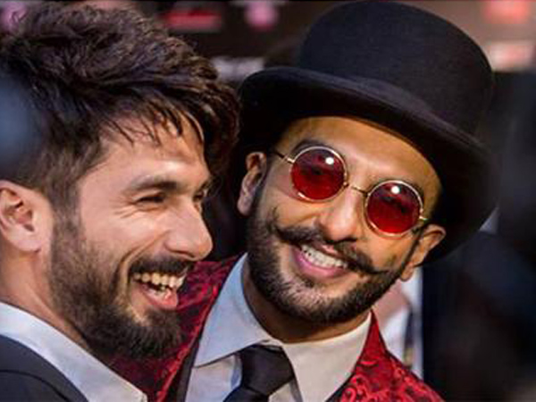 Shahid Kapoor and Ranveer Singh