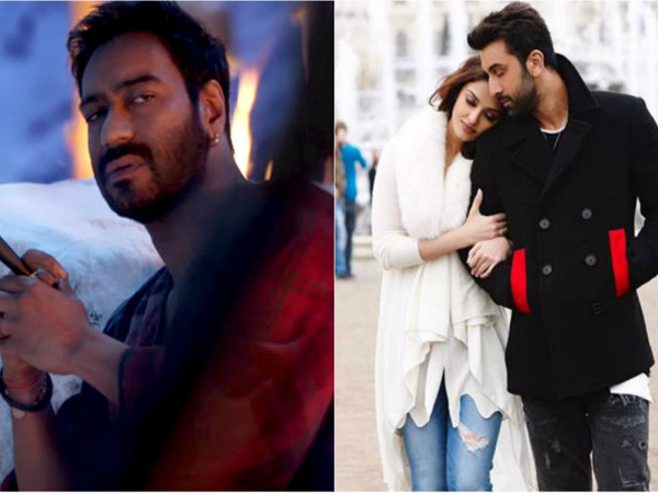 'Ae Dil Hai Mushkil' and 'Shivaay' show growth on their second Saturday