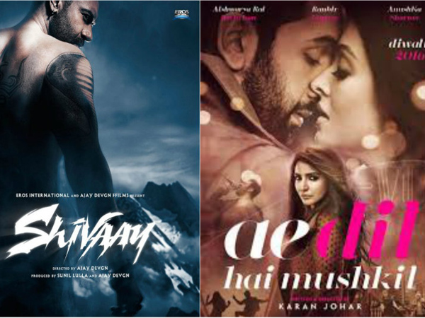 Shivaay and Ae Dil Hai Mushkil