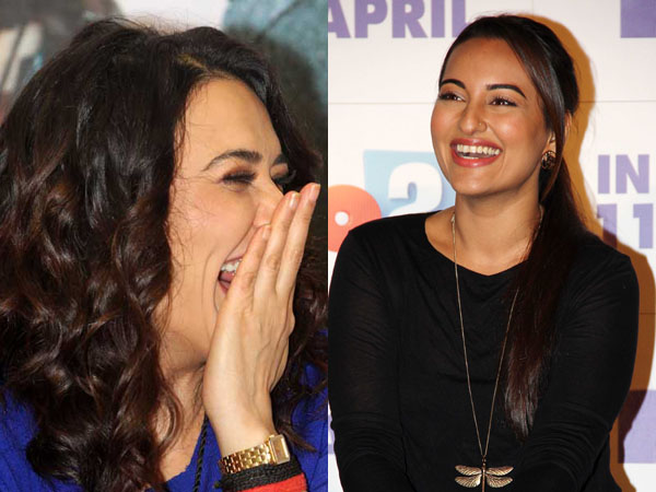 Sonakshi Sinha Preity Zinta notes and votes