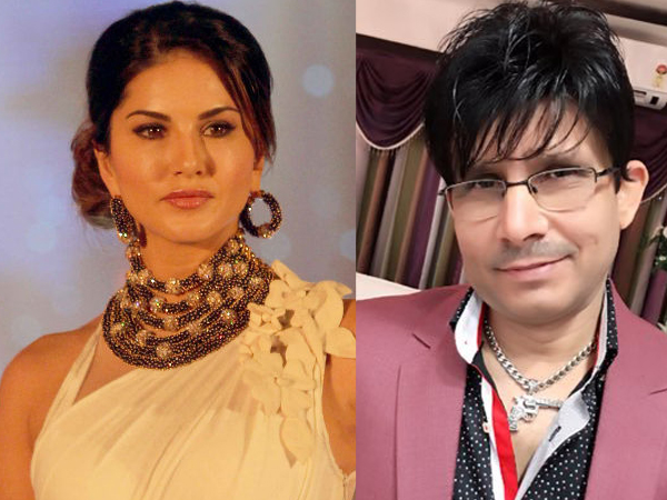 Sunny Leone and Kamaal R Khan
