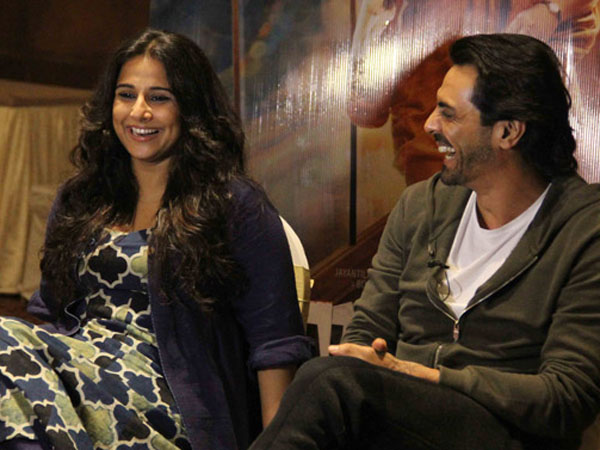 Vidya Balan and Arjun Rampal in Kahaani 2