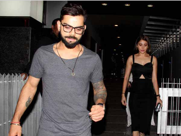 Virat Kohli and Anushka Sharma