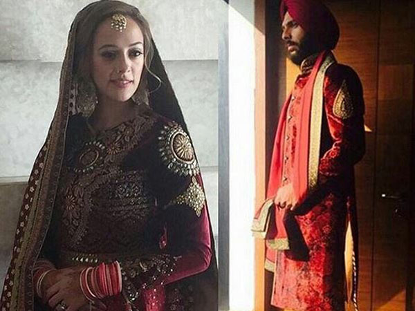 Yuvraj Singh and Hazel Keech wedding