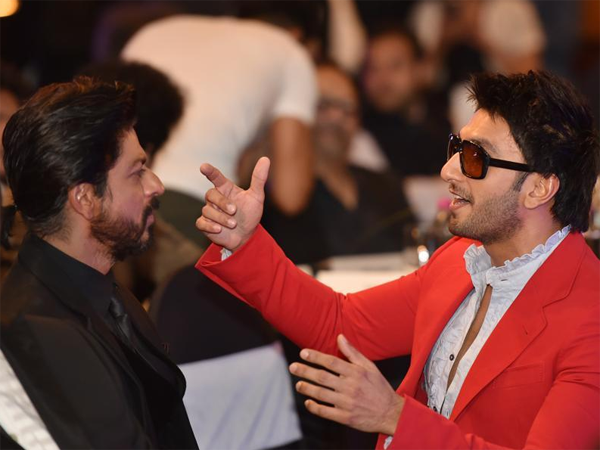 Ranveer Singh and Shah Rukh Khan