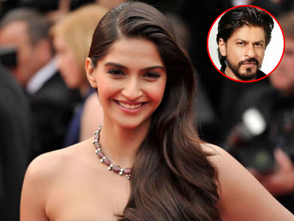 Sonam Kapoor and Shah Rukh Khan