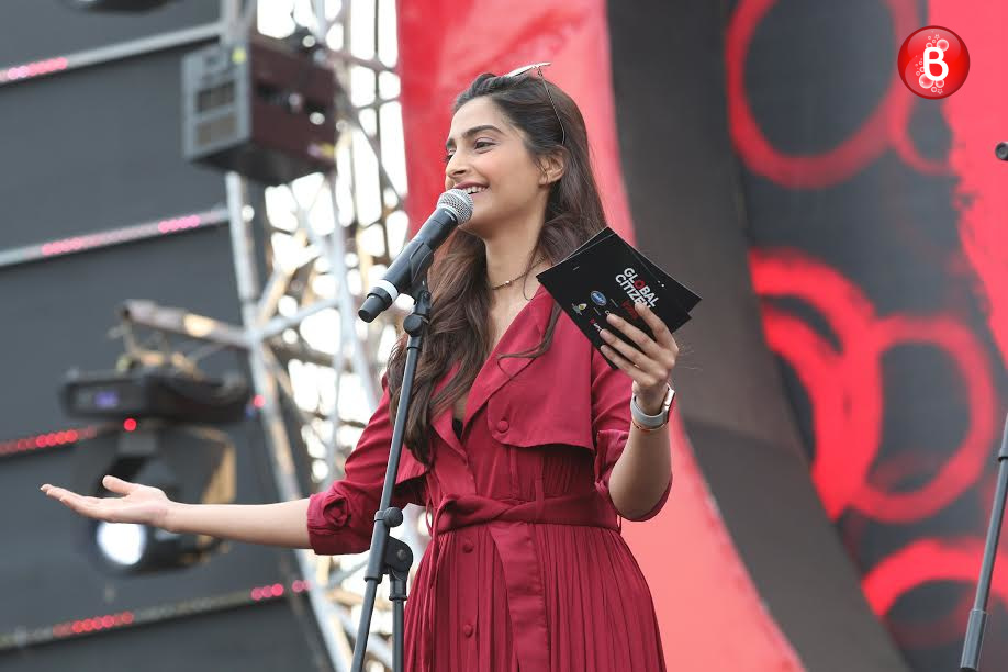 Sonam Kapoor Global Citizen Festival 2016