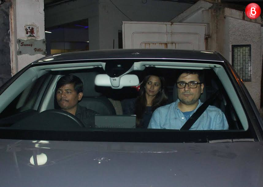 Sonali Bendre with her husband