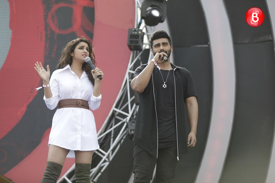 Parineeti Chopra. Arjun Kapoor Global Citizen Festival 2016
