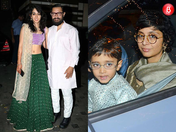 Aamir Khan's kids Ira and Azad Rao Khan steal the show at a family function