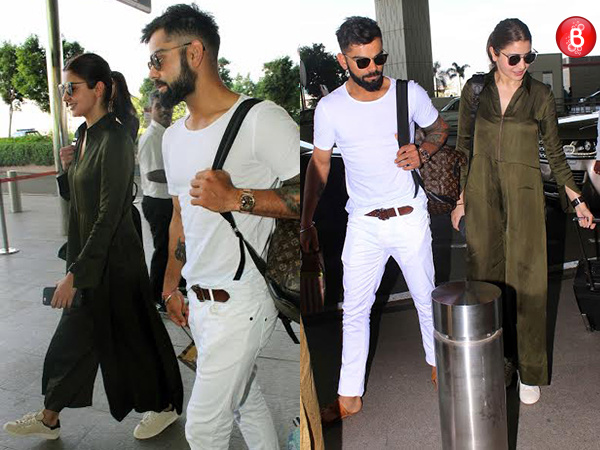 PICS: Lovebirds Anushka Sharma and Virat Kohli's most candid pictures as they flew to Goa