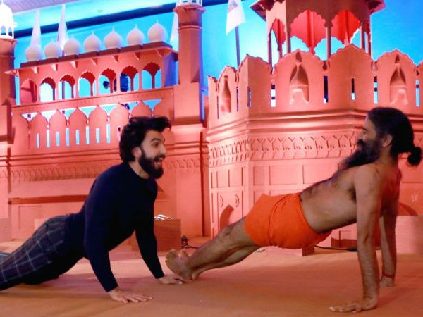 Baba Ramdev, Ranveer Singh