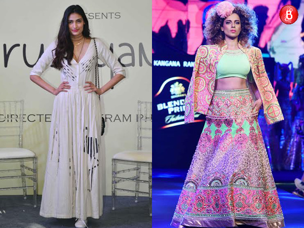 Athiya Shetty, Kangana Ranaut