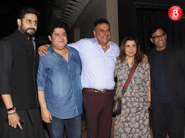 Boman Irani's birthday sees Abhishek Bachchan, Farah Khan and friends in celebratory mood